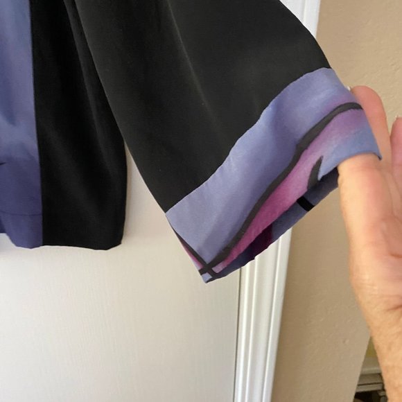 unbranded silk kimono (m/l) - Picture 2 of 4